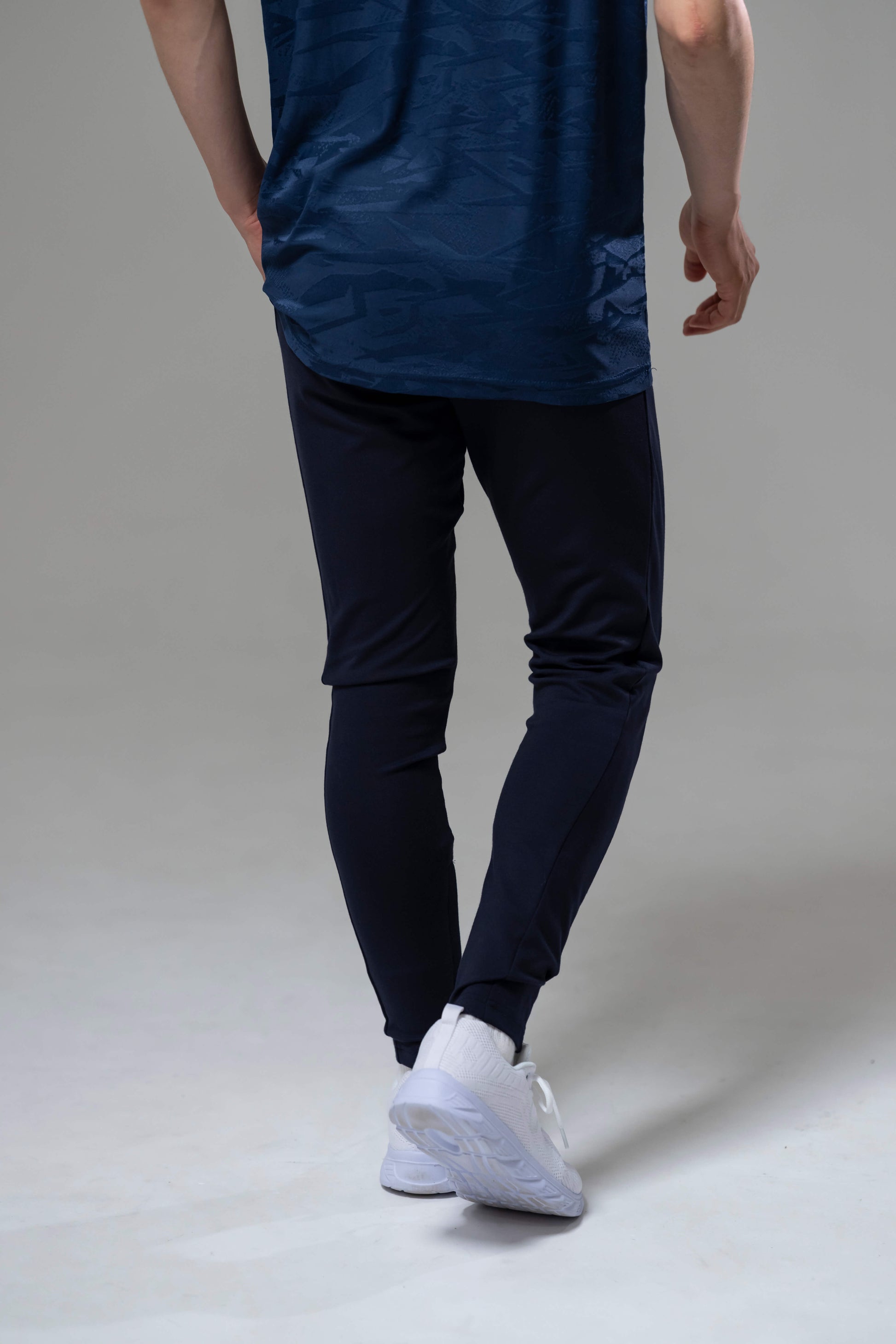Stretch Jogger Pants [Navy]