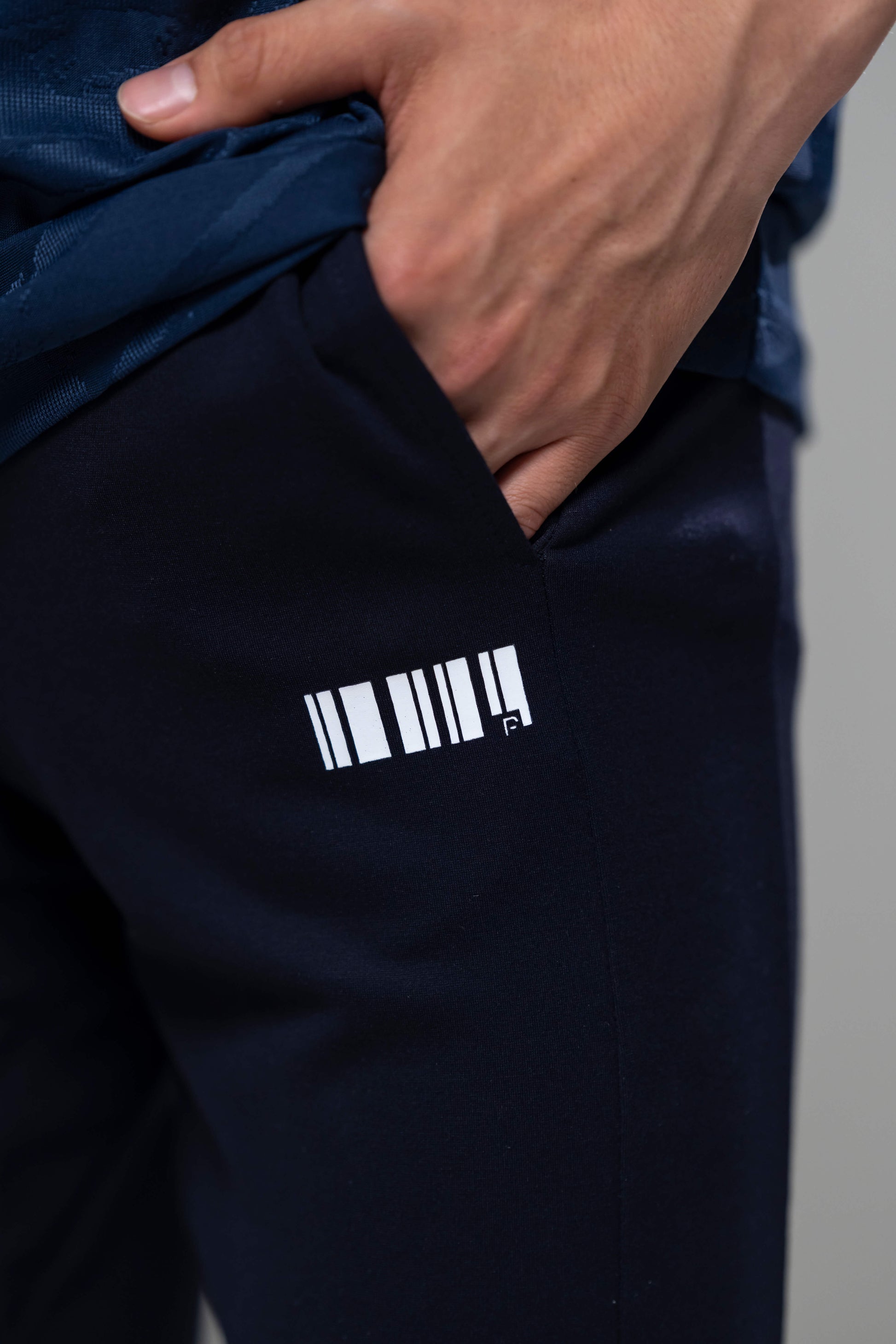 Stretch Jogger Pants [Navy]
