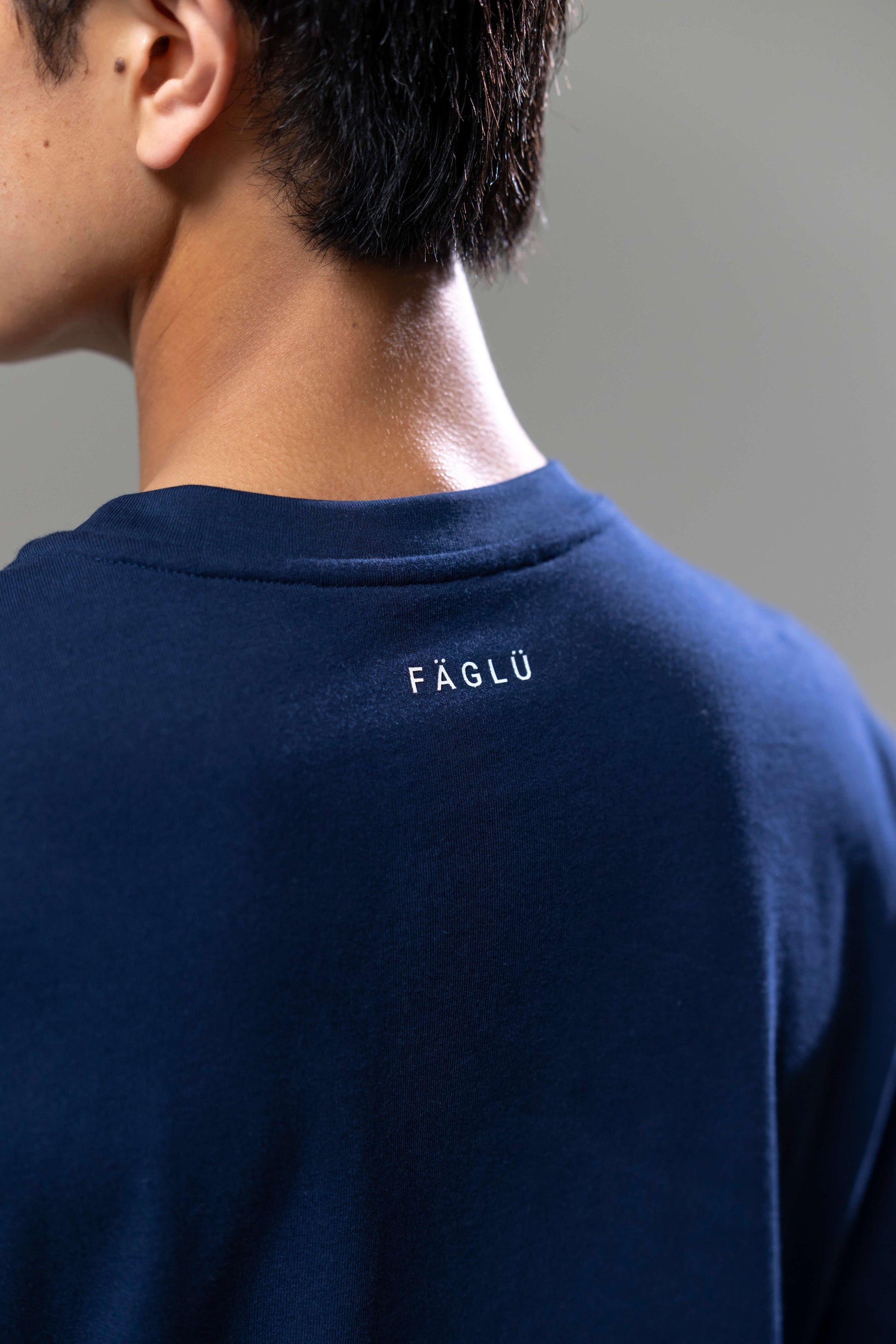 Cotton Oversized T-Shirt [Navy]