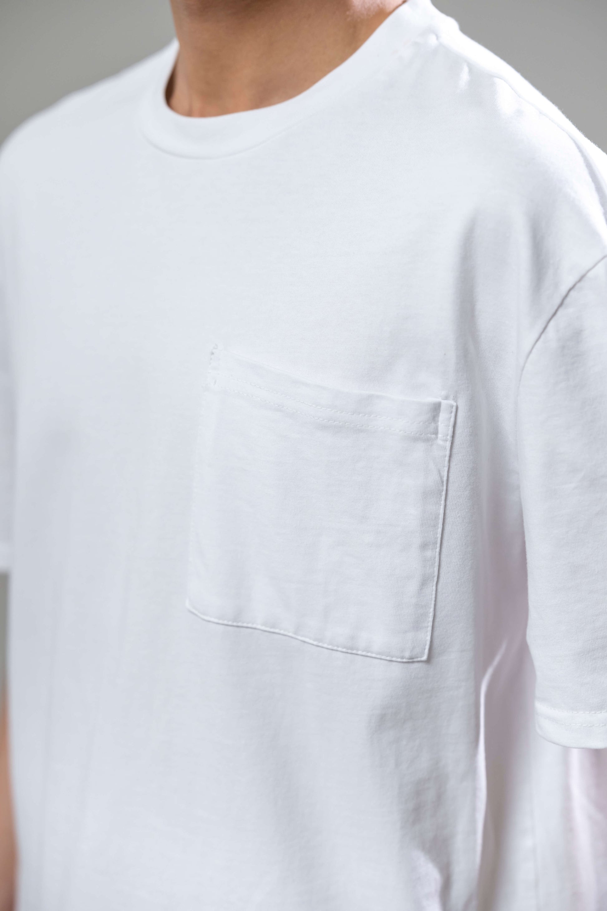 Cotton Oversized T-Shirt [White]