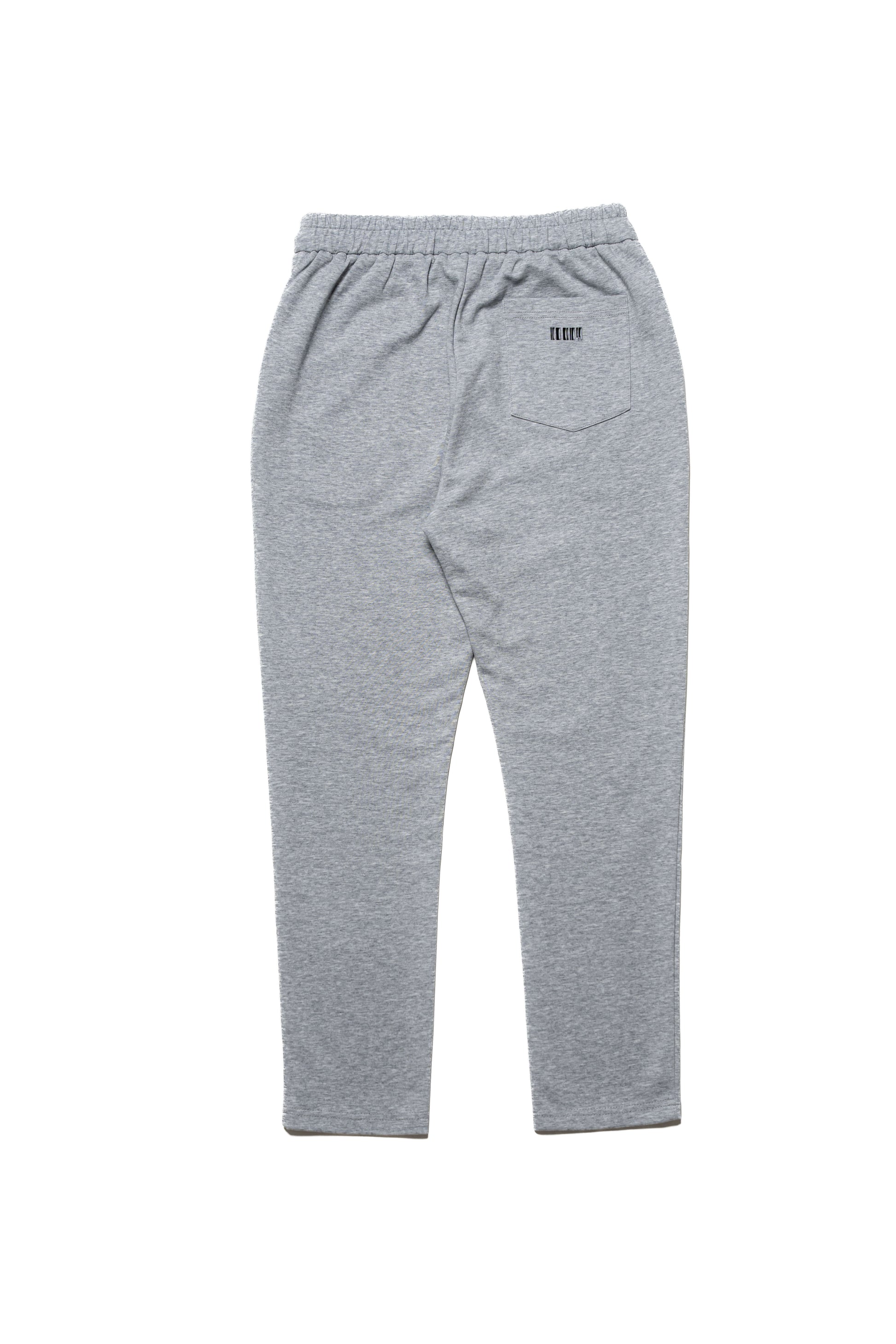 Slacks-Style Casual Pants [Grey]
