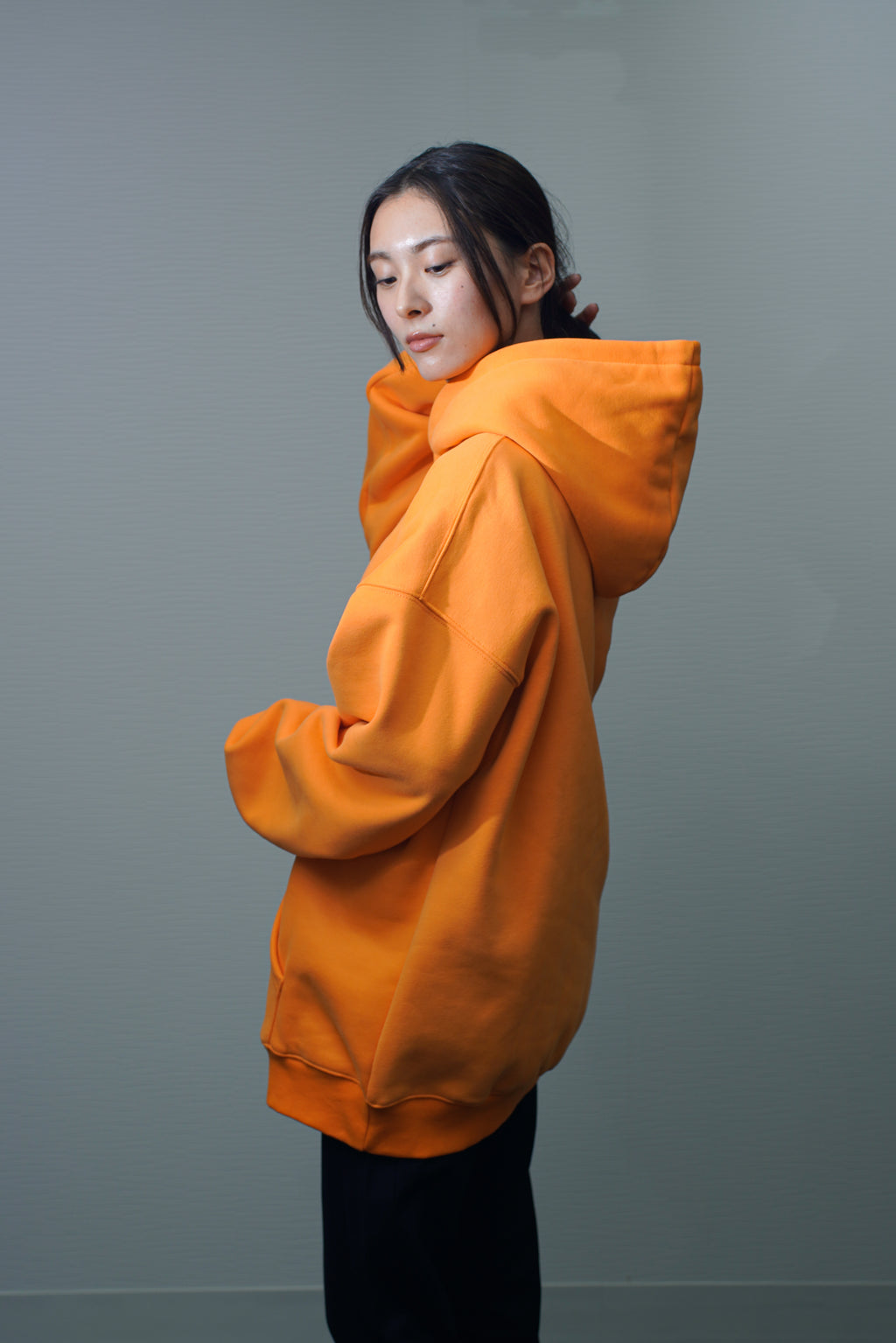 プルオーバースウェットフーディー [Orange]