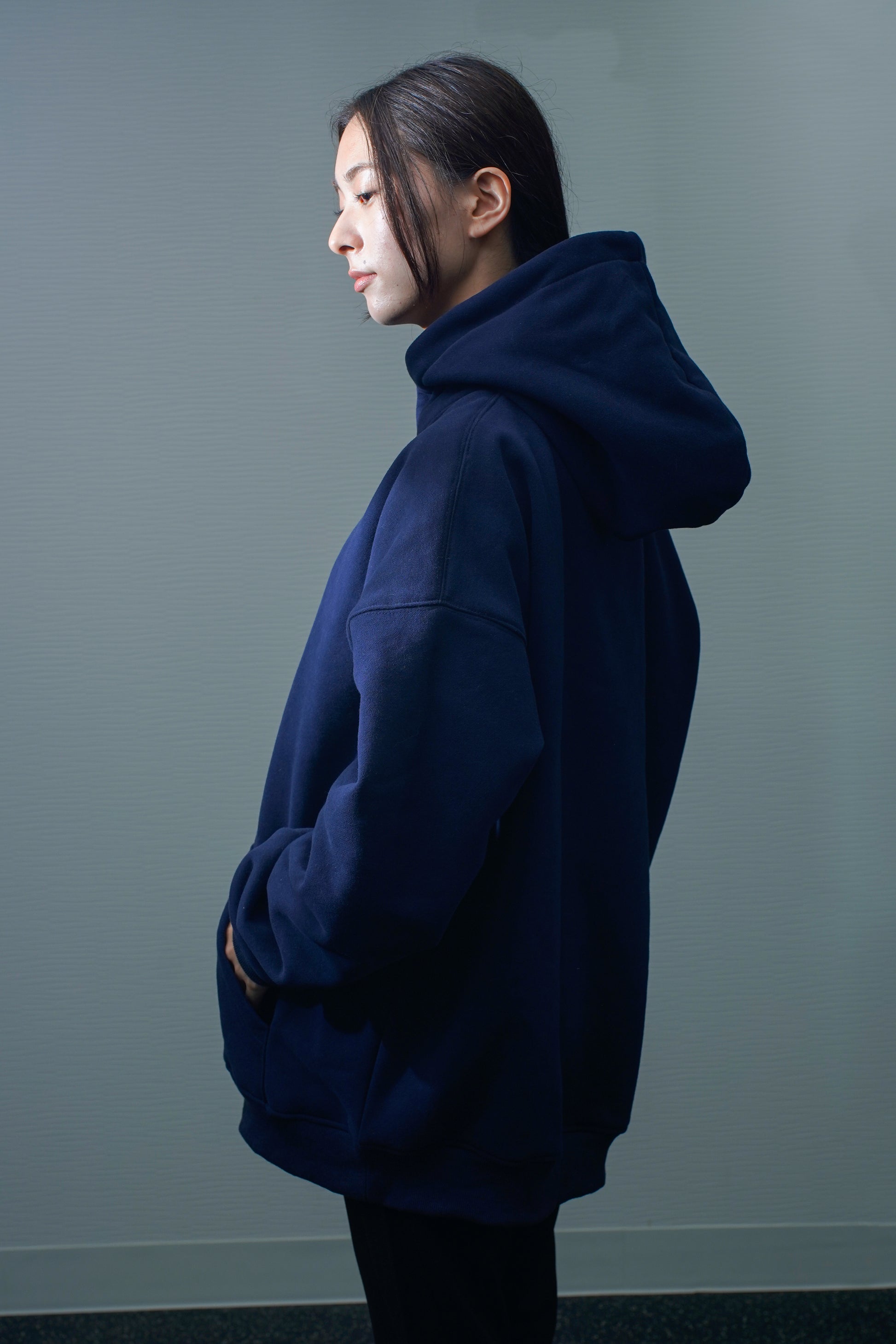 プルオーバースウェットフーディー [Navy]