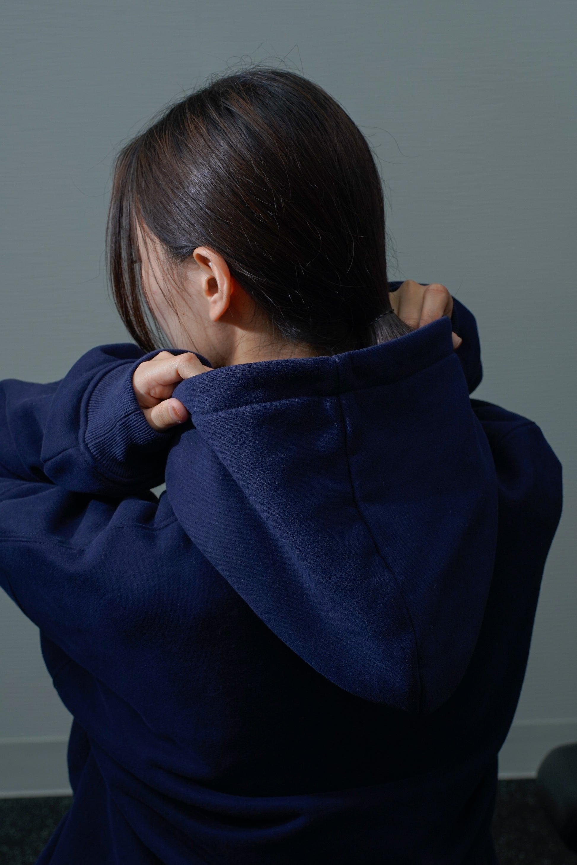 プルオーバースウェットフーディー [Navy]