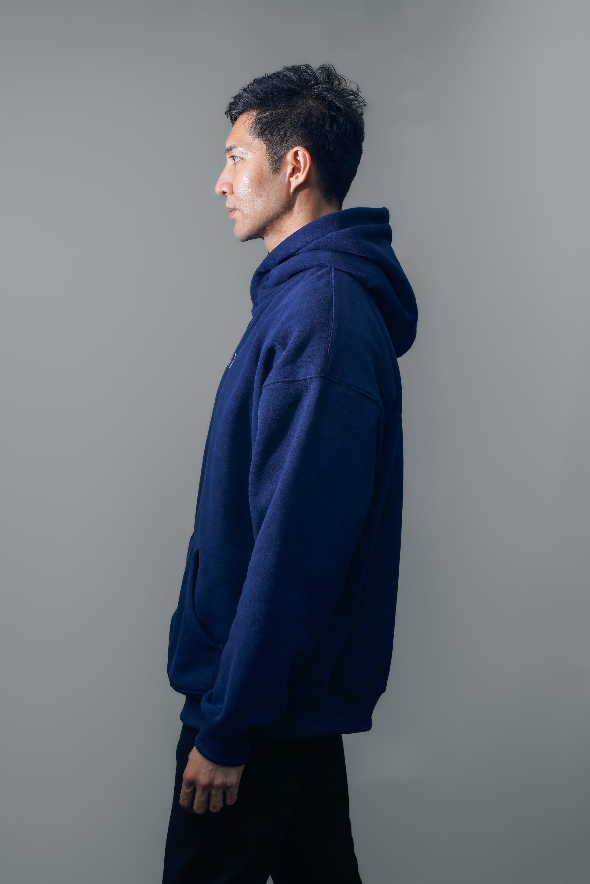 プルオーバースウェットフーディー [Navy]