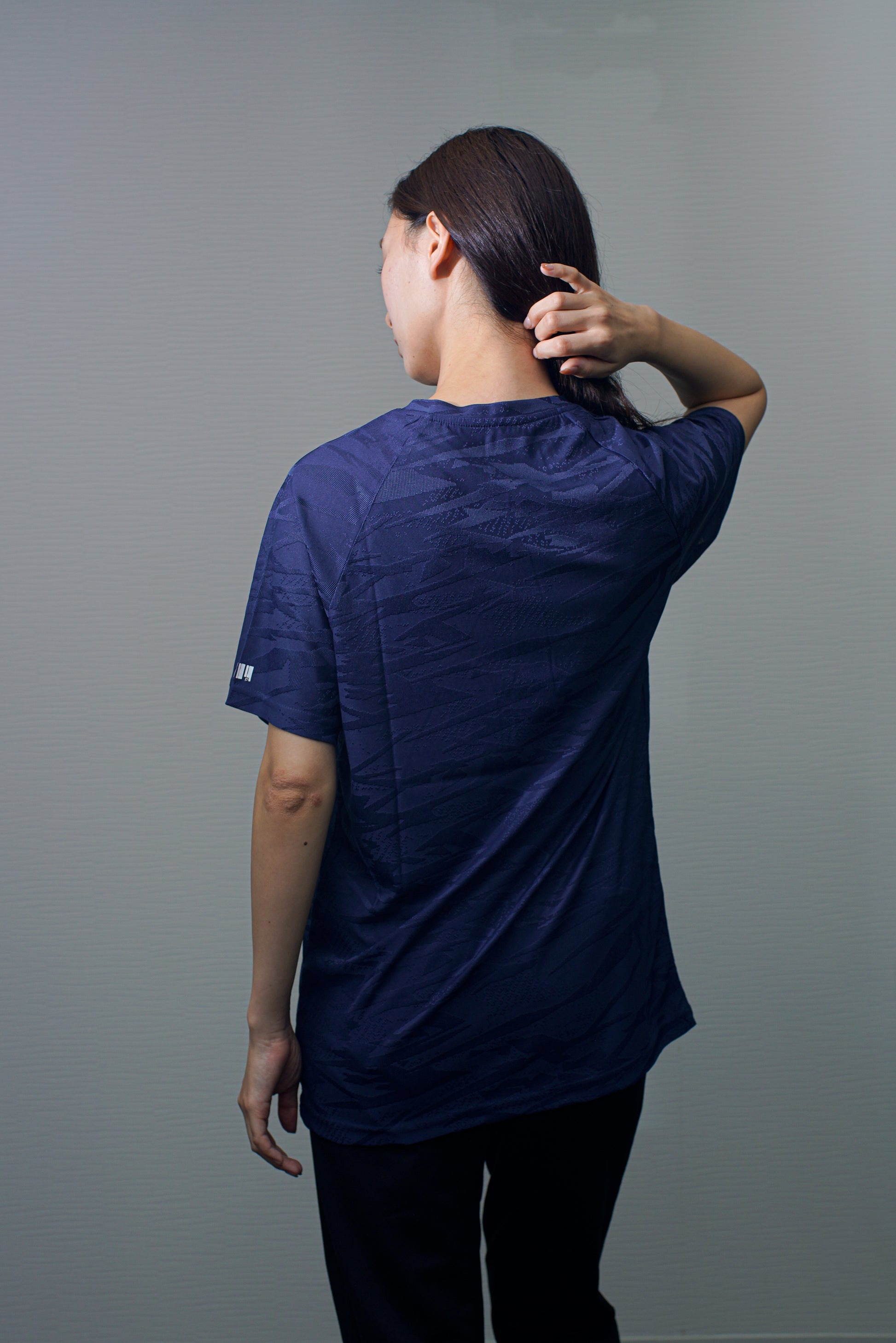 アクティブストレッチTシャツ [Navy]