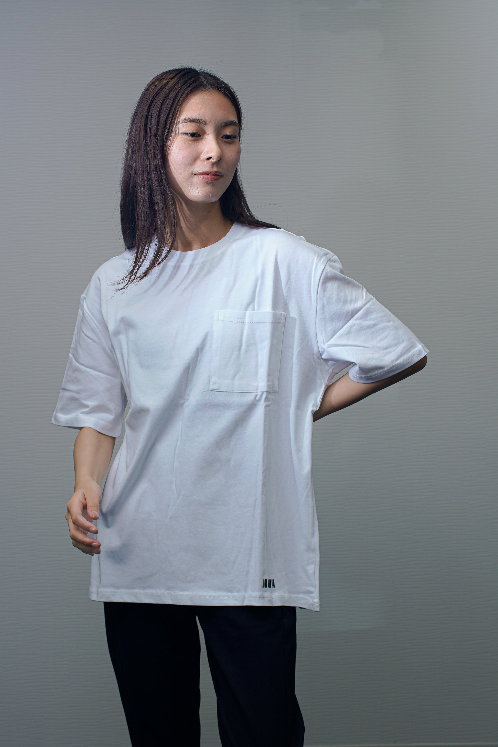 コットンオーバーサーズTシャツ [White]