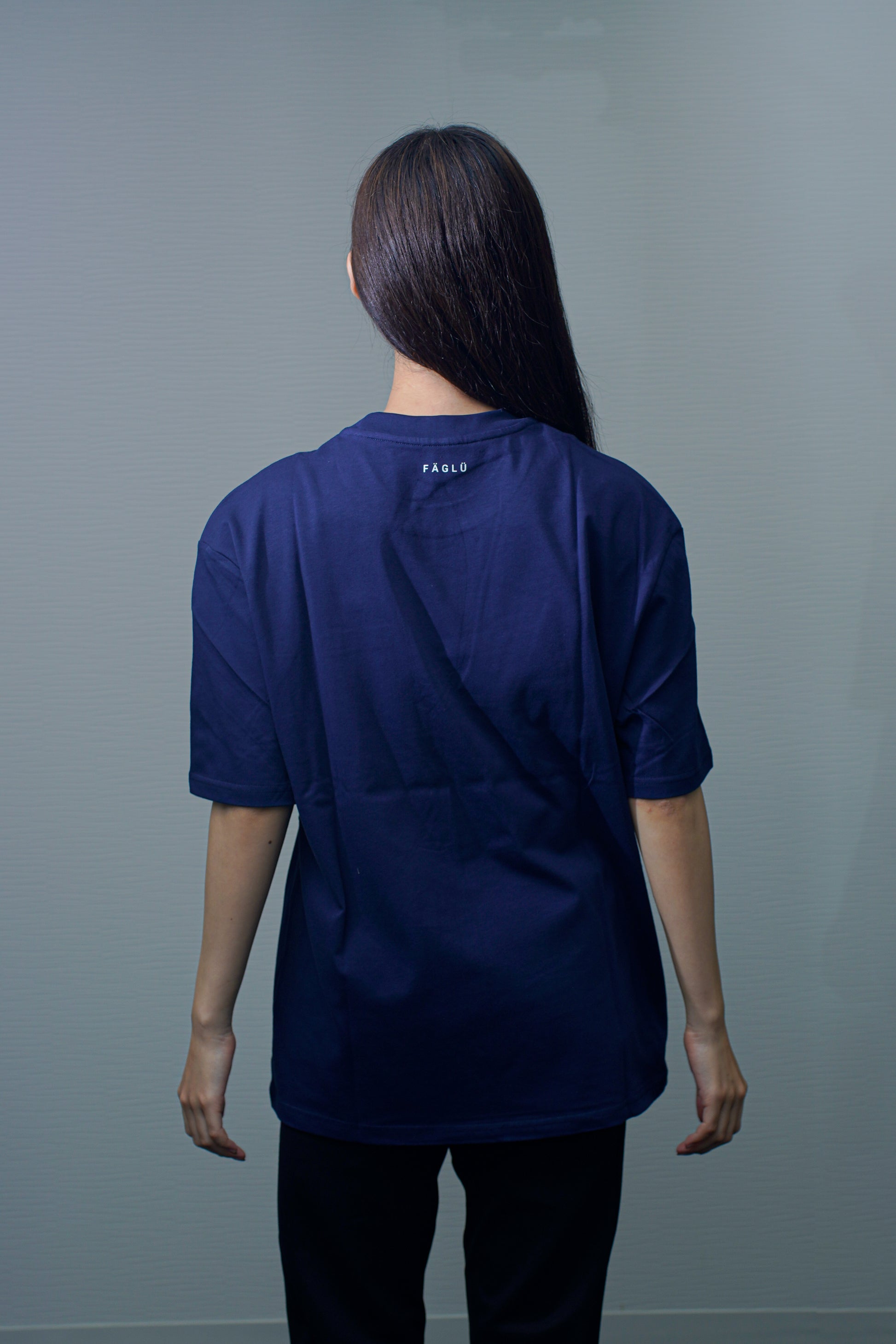 コットンオーバーサーズTシャツ [Navy]